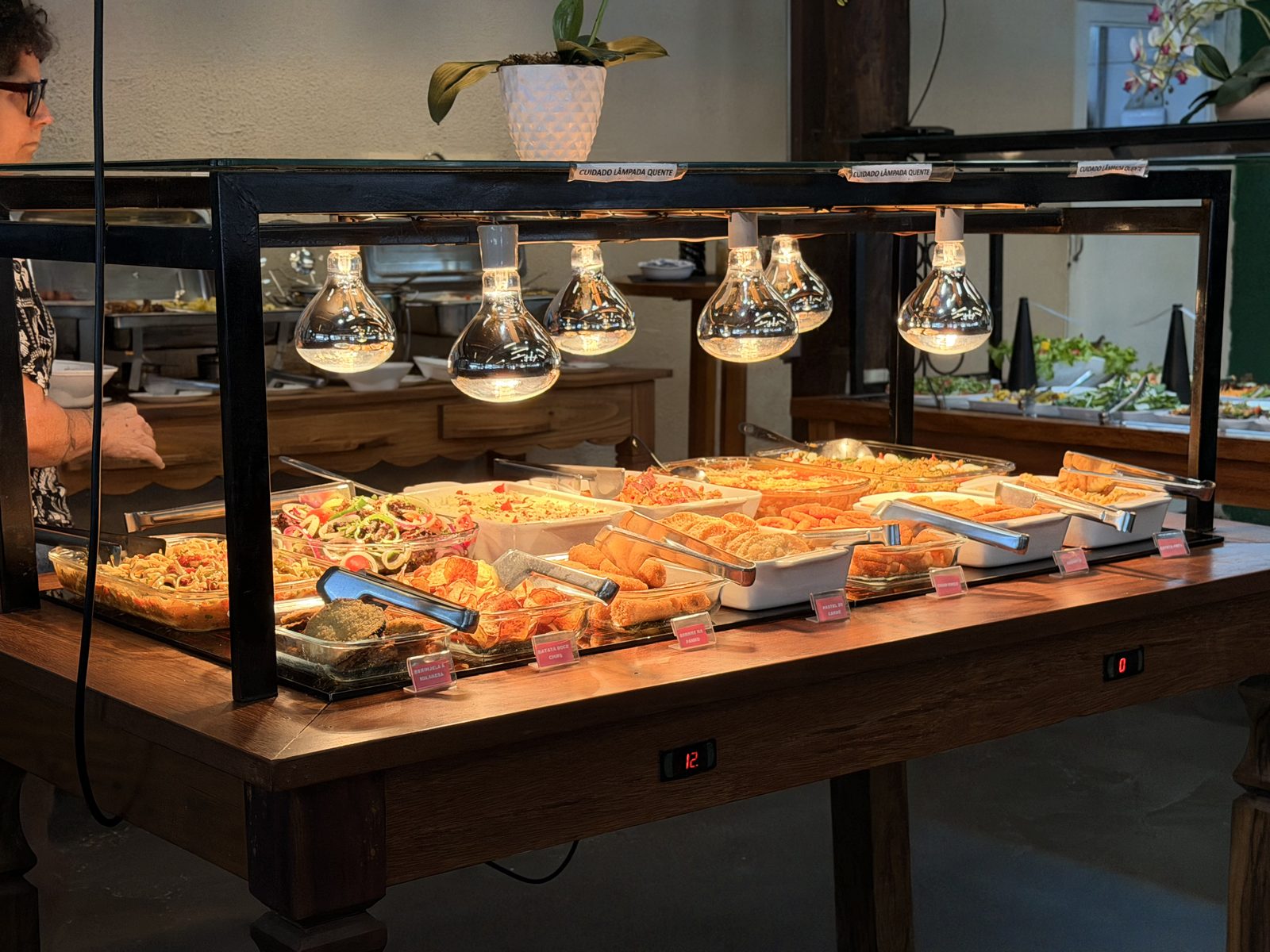 Buffet completo da Green Bull